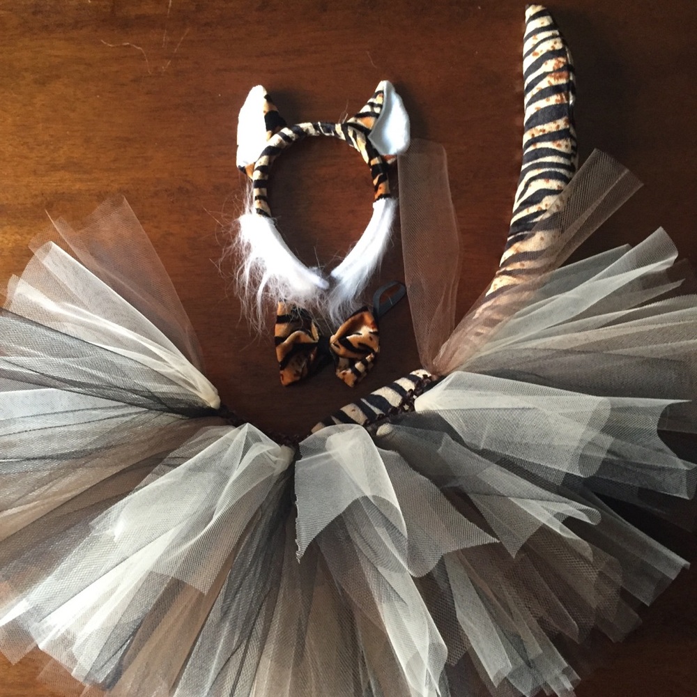 Tiger Tutu Halloween Costume Women’s Sizes